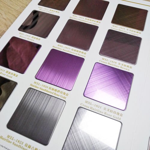 Últimas soluções da empresa sobre Aplicação de chapas de aço inoxidável coloridas em paredes cortinas de edifícios de luxo