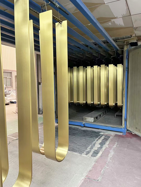 Foshan Mingxinlong Stainless Steel Co., Ltd. linha de produção do fabricante
