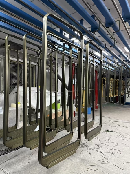 Foshan Mingxinlong Stainless Steel Co., Ltd. linha de produção do fabricante