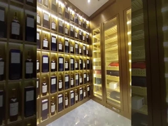 Vitrine Guangdong e armário para vinhos em aço inoxidável 304