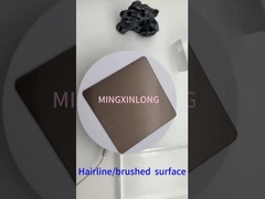 Folha de aço inoxidável para cabelos