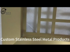 Campanha Gold Laser Grid Decorativo Modern Privacy Metal Screen Partition & divisor de quarto