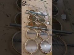 Painel de divisor de parede personalizado divisórios sala de estar paisagem pintura tela de metal