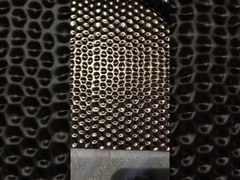 Antigo Broze em relevo folha de aço inoxidável padrão de favo de mel