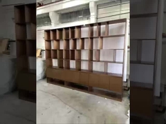 SS316 Cabine de exibição industrial de metal alto PVD Coloração ODM