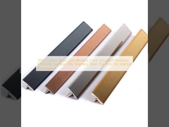 Acabamento escovado com vibração de cor bronze ouro rosa personalizado 304 para decoração de interiores, acabamento em aço inoxidável 316L