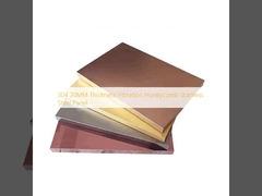 Painel de aço inoxidável alveolar vibratório de 304 20MM de espessura