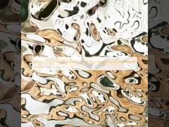 Folha de aço inoxidável cromática polida por espelho.