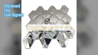 Mosaicos de tabuleiro de xadrez para paredes deslumbrantes