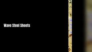 Preço de chapas de aço onduladas espelhadas