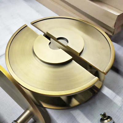 puxador da porta de bronze grosso de 40mm para gravar o cobre da antiguidade do revestimento da vibração de bronze