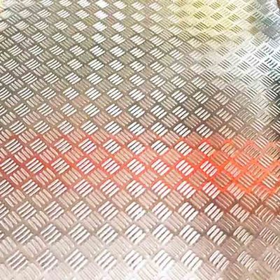 Bom preço Placas de aço inoxidável 1219*3048mm quadriculados das folhas do SUS 201 para o anti deslizamento da escada on-line