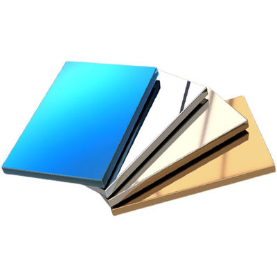 Bom preço PVD azul revestido 1.0MM 304 18MM Espelho de superfície acabado Painel de honeycomb de aço inoxidável para hotel on-line