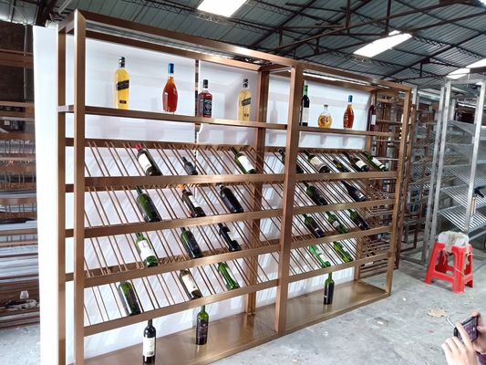 Bom preço Fabricante se compromete a vender por atacado de armários de vinho de aço inoxidável para hotéis de engenharia on-line