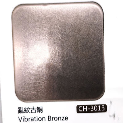 Bom preço Preço de aço inoxidável da placa Ss304 do cobre da vibração da parte alta em China on-line