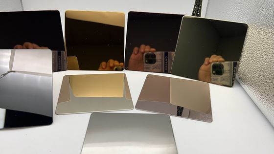 Bom preço Fichas de preços de aço inoxidável Tamanho 50*50mm Catálogo on-line