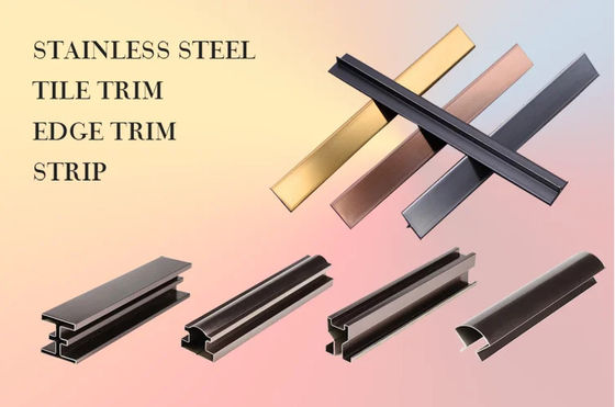 Bom preço 201j1 304 Cor 8K Espelho Polido Rose Gold Beadblasted Revestimento de azulejos de aço inoxidável para design de parede on-line