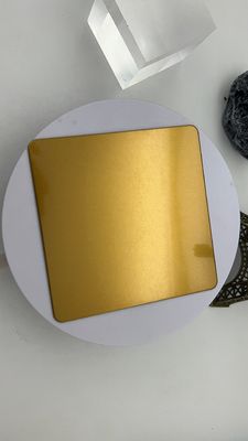 Bom preço COLORIDAS E DE ALTA QUALIDADE COLORIDAS placas de aço inoxidável, personalize sua própria cor on-line