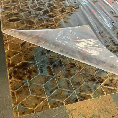 Bom preço Filtro de aço inoxidável decoração retro estilo 304 aço inoxidável cor vermelha de cobre on-line