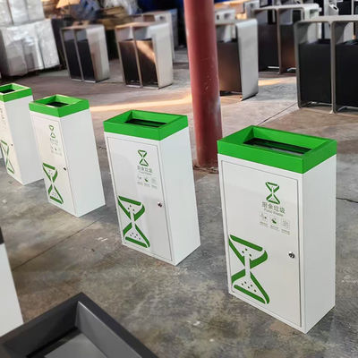 Bom preço Produtos de Metal para Lixeira Externa em Aço Inoxidável Personalizados Padrão GB on-line