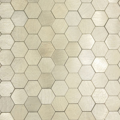 Export  MOQ 10 square Meter  Aluminum Ceramic  201 304 Metal Mosaic Home Club Ktv Bar Wall  Decoration