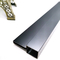 Matte Black Stainless Steel Tile soprado grânulo para aparar o metal 15mm 2000mm 3050mm