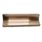 A guarnição de aço inoxidável arcada descasca Rose Gold Hairline 10mm 40mm