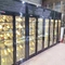 Armários de aço inoxidável de bronze do vinho do ODM 24 refrigeradores AC240V do vinho da polegada