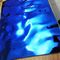 Folha de aço inoxidável da cor azul do espelho da ondinha da água para a decoração do teto