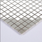 Prata da partícula pequena 304 telhas de mosaico de aço inoxidável para o banheiro