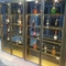 Mobília de aço inoxidável dobrável da sala de visitas da barra de 316 armários do vinho