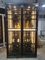 Equipamento de refrigeração Hotel Refrigerador de aço inoxidável de grande capacidade Tamanho do sistema Armário para vinhos