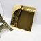 O ouro SS de PVD cobre o ouro do espelho chapeou a folha de aço inoxidável 3000mm 2438mm