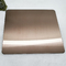 JIS 304 nenhuns 4 painéis de parede de aço inoxidável da folha da linha fina de bronze 1500mm
