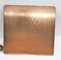 O grânulo SUS316 soprou a folha de aço inoxidável 1219*4000 decorativo de cobre vermelho