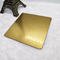 A linha fina do ouro JIS304 coloriu a folha de aço inoxidável 3mm