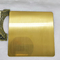 Revestimento escovado da anti sarja de aço inoxidável da folha do ouro do espelho da impressão digital PVD