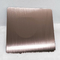 Titânio de aço inoxidável de inclinação do chapeamento da folha PVD da cor de bronze da linha fina