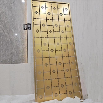 O laser de aço inoxidável do Zr-bronze da separação da tela de ASTM 316 decorativos cortou o divisor