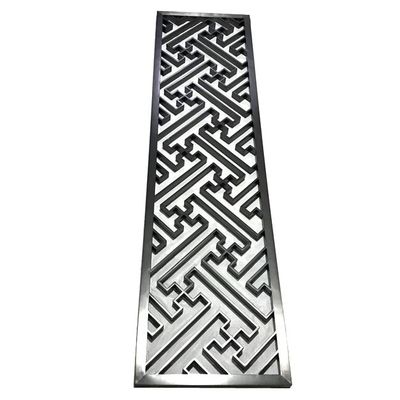 Bom preço Rose Gold Bronze Antique Hairline preta escovou o painel do divisor de sala da separação de Art Pattern Stainless Steel Screen do espelho on-line