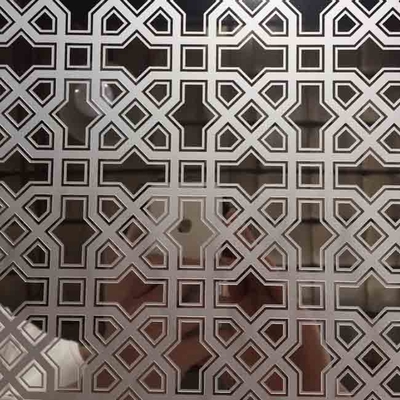 Folha de aço inoxidável gravada da cor do espelho 8K para a porta do elevador