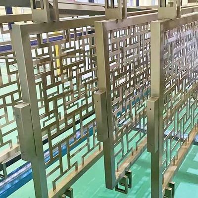 Bom preço 800mm que a sala de aço inoxidável da separação da tela dividiu a linha fina da cruz do preto da porta deslizante gravam o cobre gravam on-line