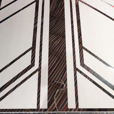 a cor de gravação com água-forte de aço inoxidável da folha 304L misturou o elevador de 2mm decorativo