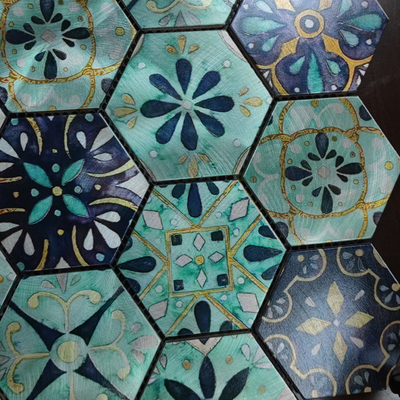 304 e 201 Grau de aço inoxidável mosaico telhas para clube noturno Design durável