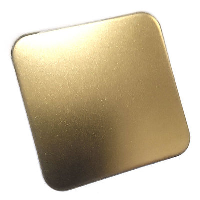 Bom preço O grânulo personalizado decorativo soprou a folha de aço inoxidável do Z-bronze para a casa do hotel on-line