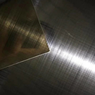 Bom preço 316L Ouro Preto Cinza PVD Cruz Linha de cabelo Cores Chapa de aço inoxidável Para 1220 * 2440mm Luxury Cabinet on-line