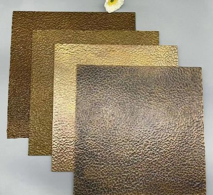 Bom preço Antigas chapas de aço inoxidável de bronze gravado em cores em placa de marca de decoração antiga on-line