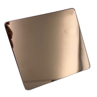 Bom preço PVD Vacuum Plating 304 Coloured Sheet de aço inoxidável 1219mm comprimento on-line