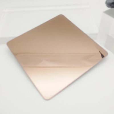 Bom preço Decoração de parede de aço inoxidável 304 cor rosa super 8K on-line