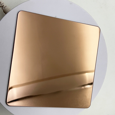 Chapa de aço inoxidável quadrada Chrome 304 de espessura de 3,0 mm Chapa de couro em relevo